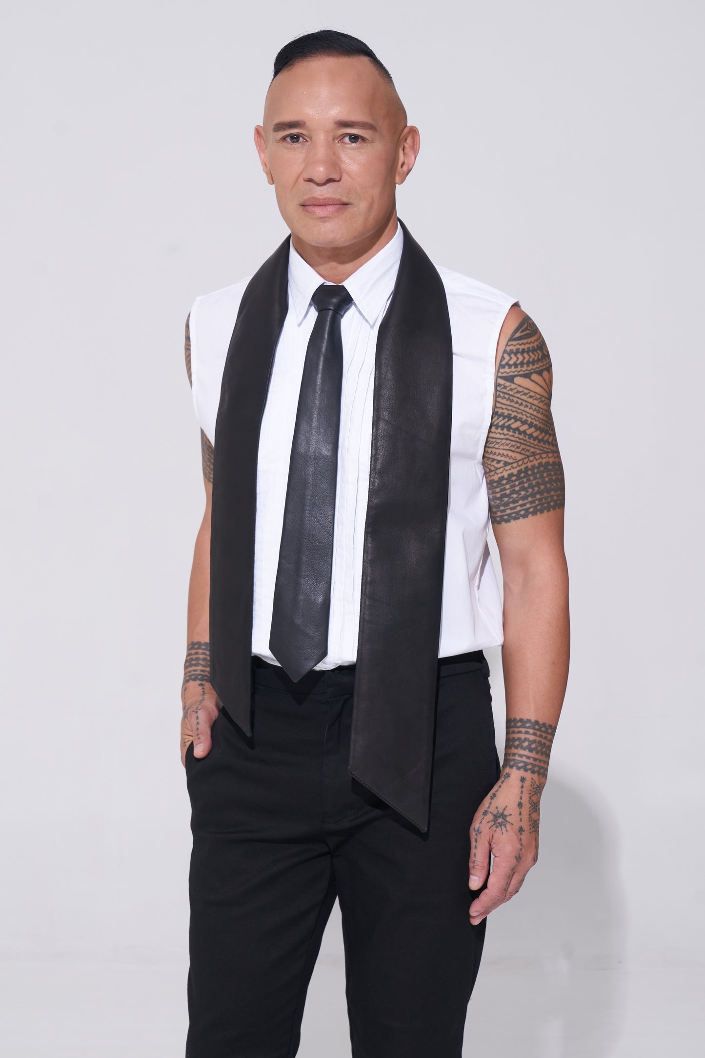 Leather Scarf
