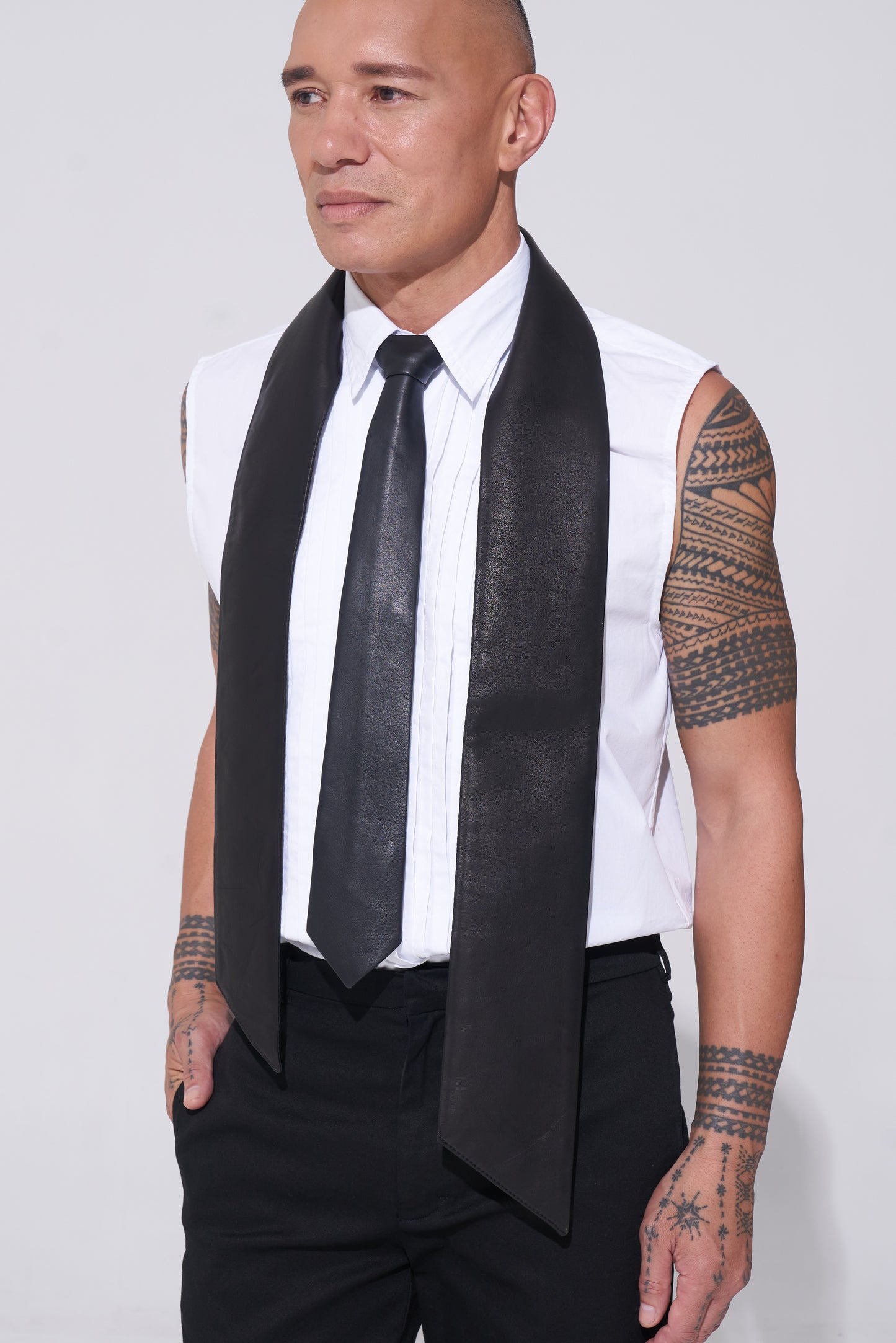 Leather Scarf