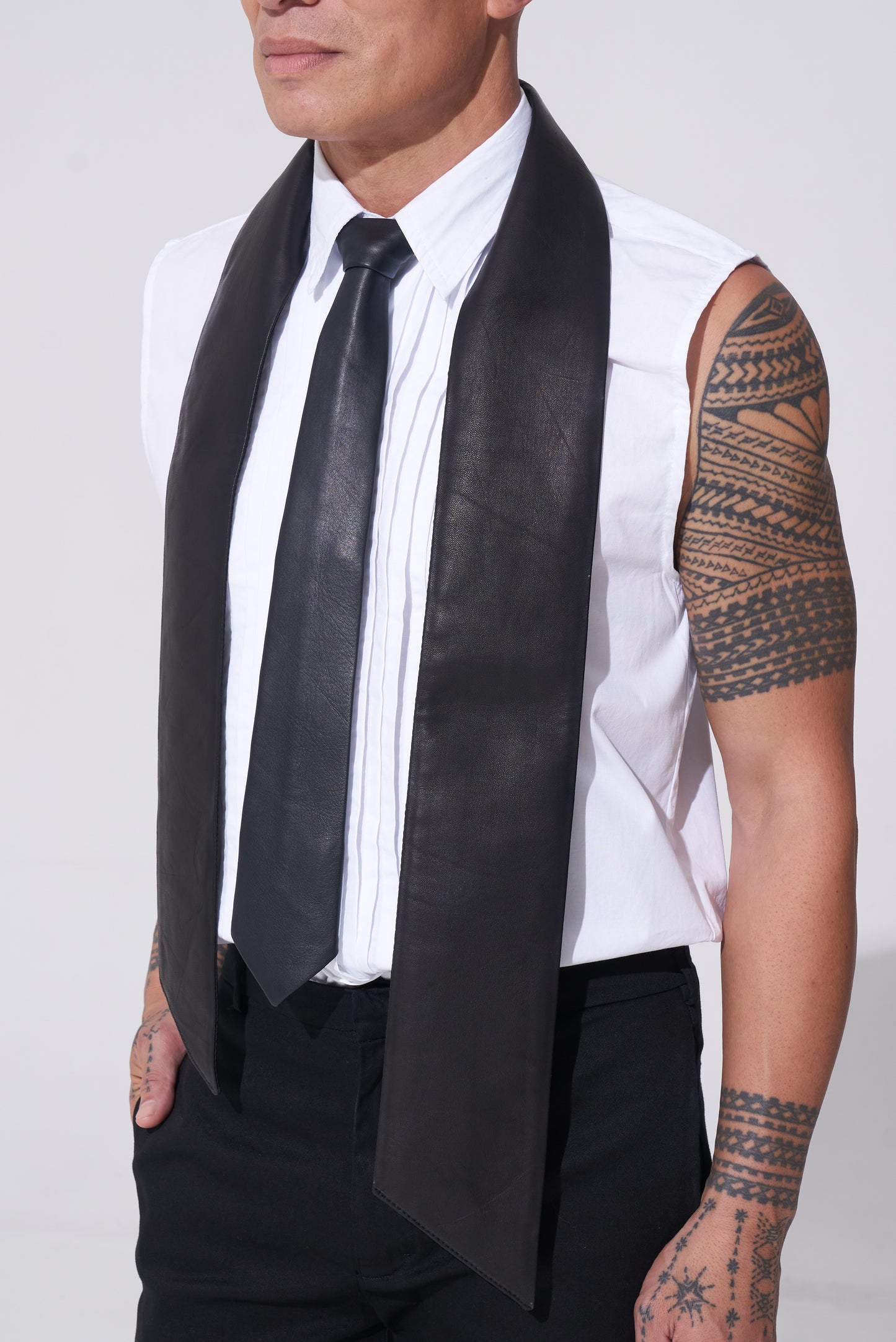 Leather Scarf