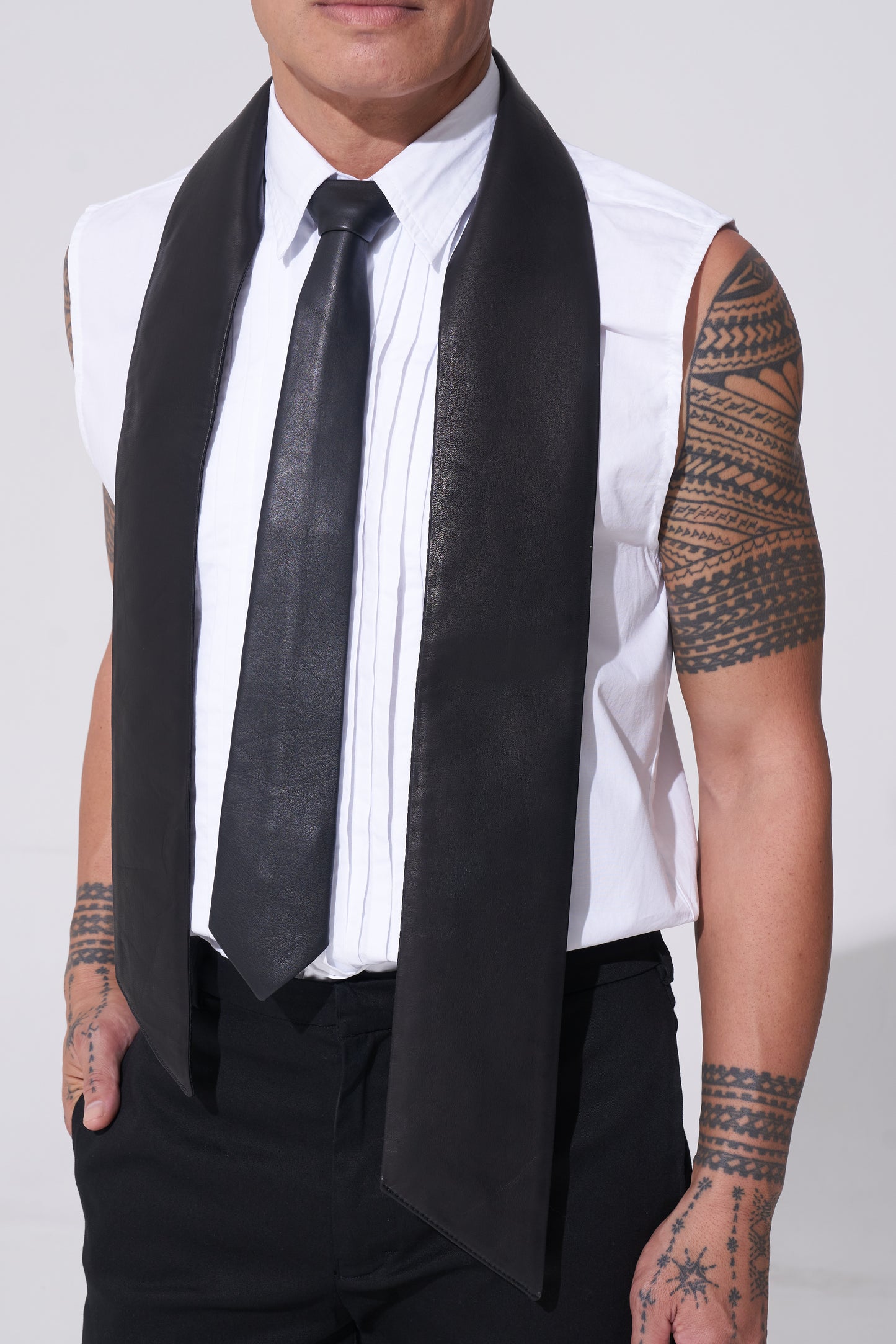 Leather Scarf