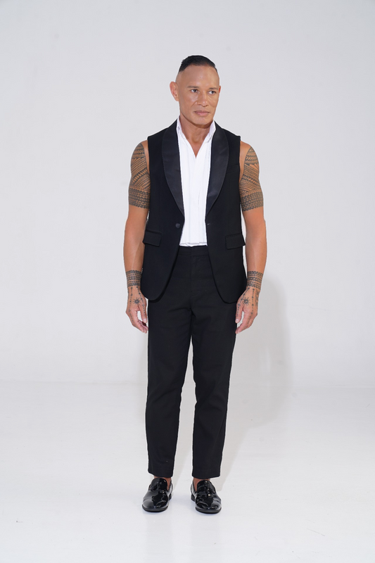 The Tivoli - our tuxedo jacket with satin shawl collar