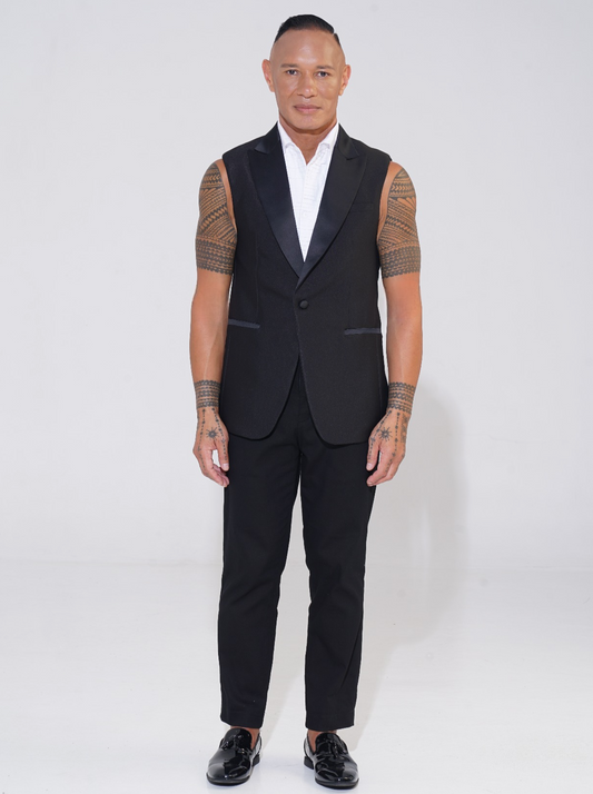 The Karl - our tuxedo jacket with classic satin lapel