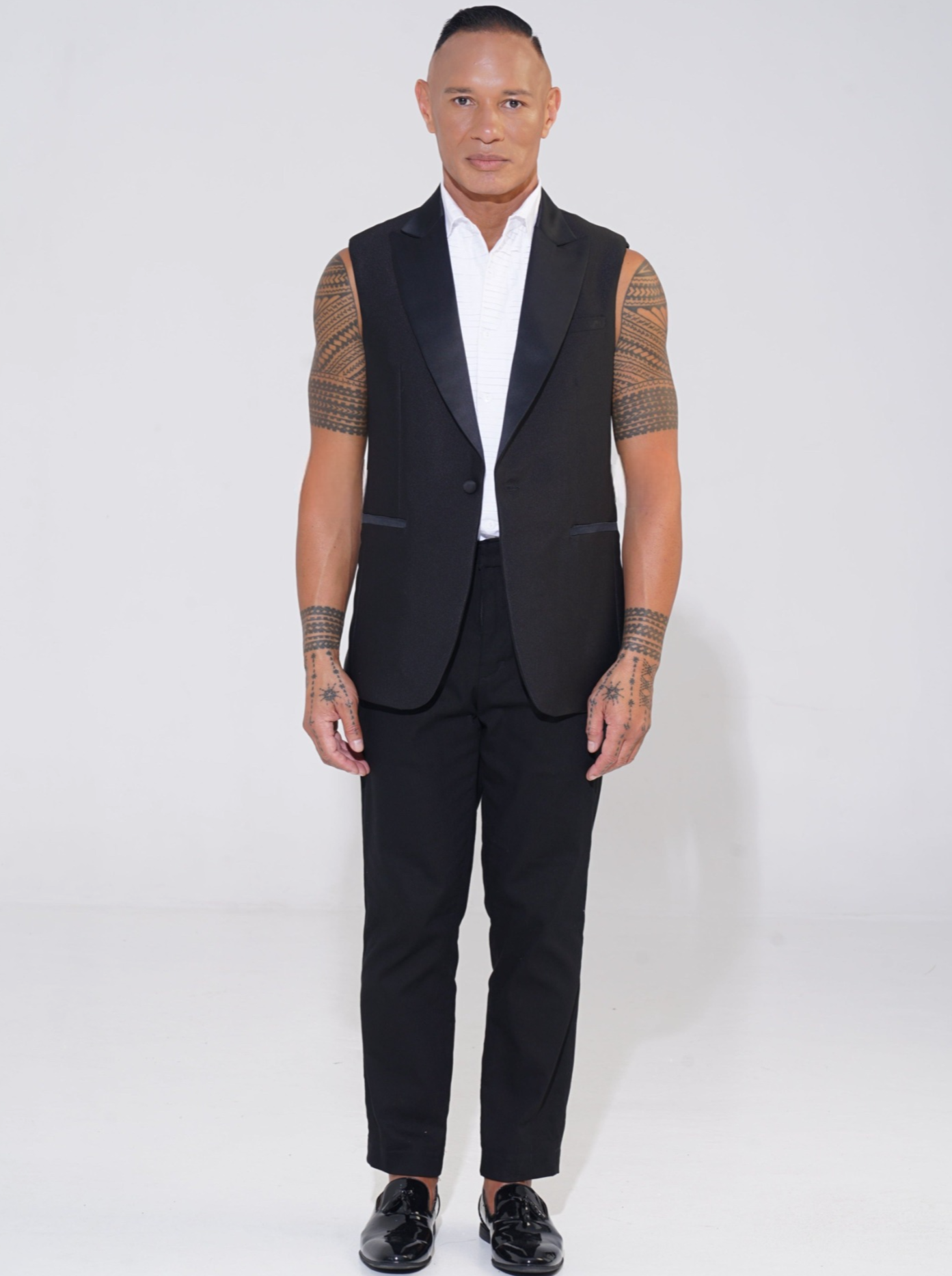 The Karl - our tuxedo jacket with classic satin lapel