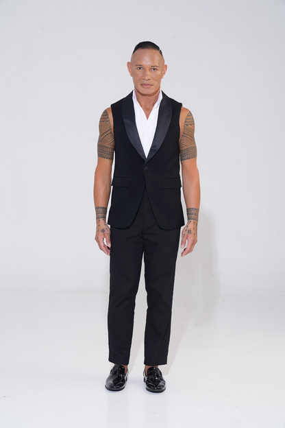 The Tivoli - our tuxedo jacket with satin shawl collar