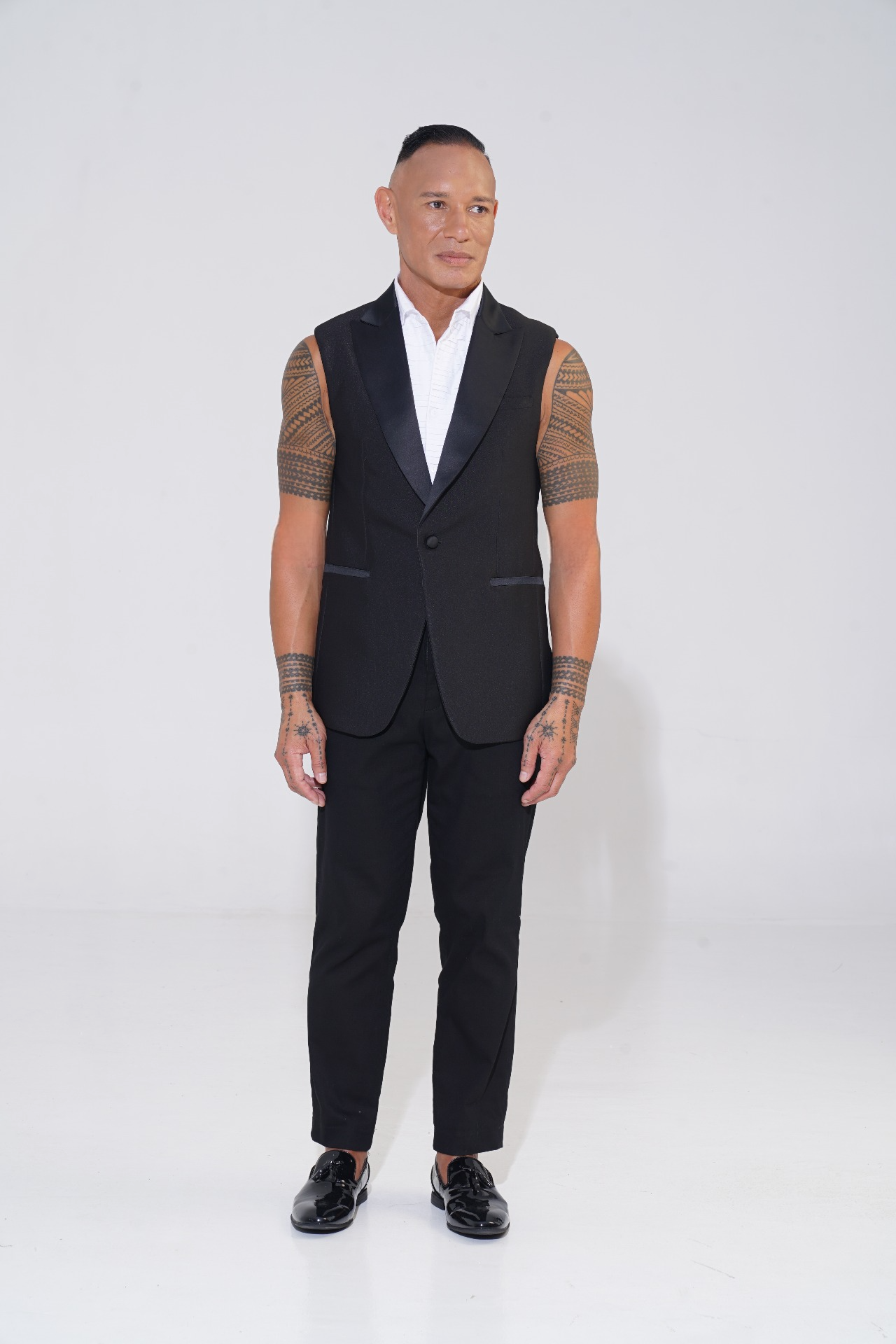 The Karl - our tuxedo jacket with classic satin lapel