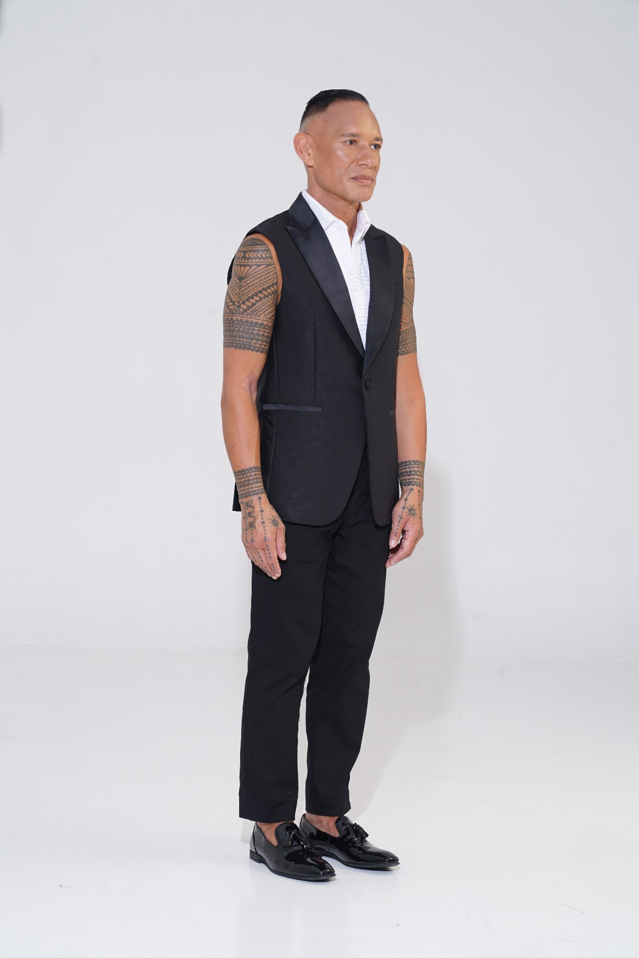 The Karl - our tuxedo jacket with classic satin lapel
