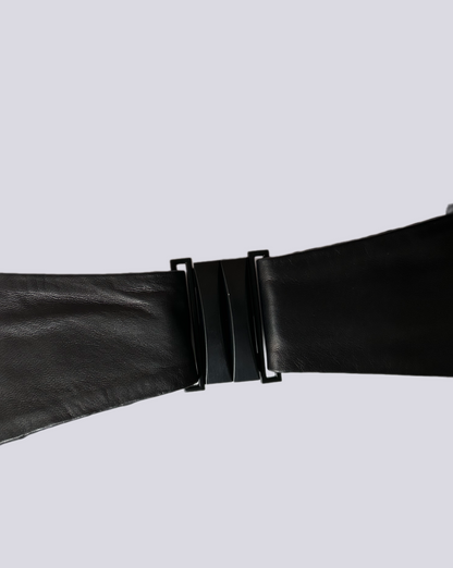 Endemann  leather cummerbund, 