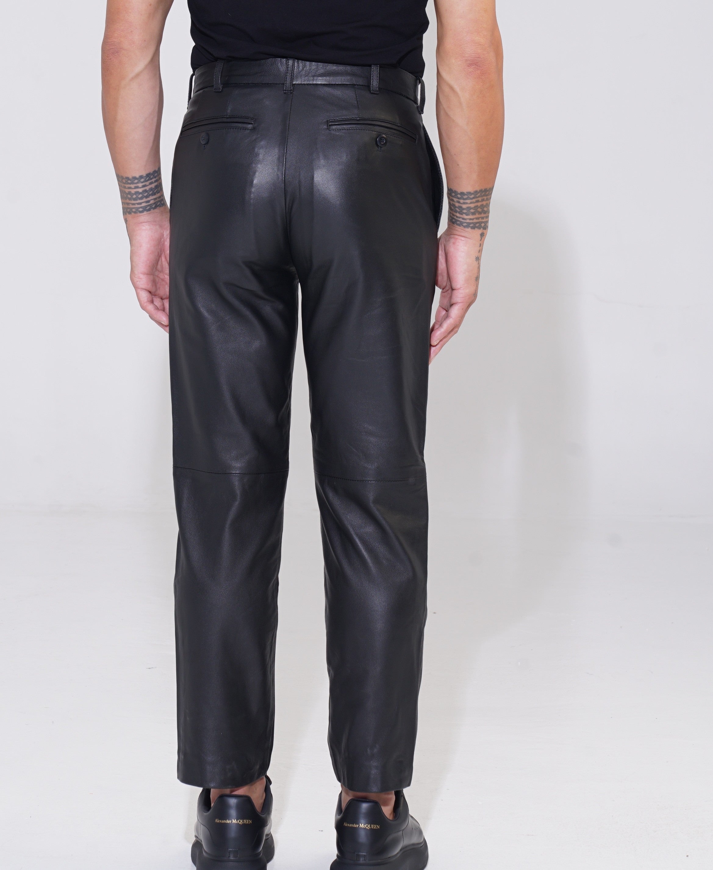 Classic on sale leather pants